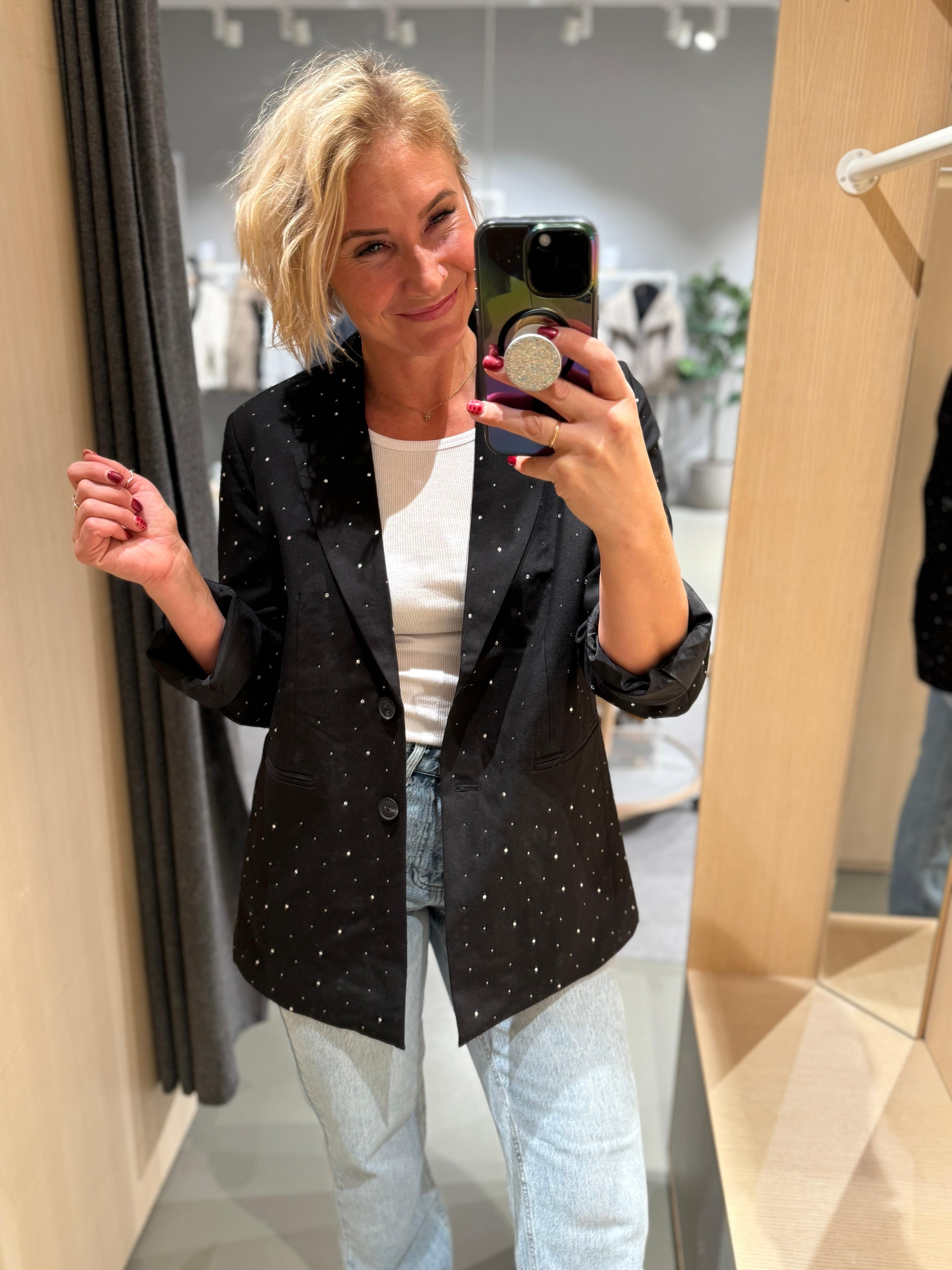 PCMICHELLE Blazer - Black
